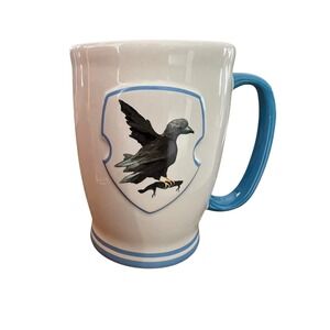 Rae Dunn Harry Potter Ravenclaw Crest Mug Blue Handle Wizarding World 16 fl oz